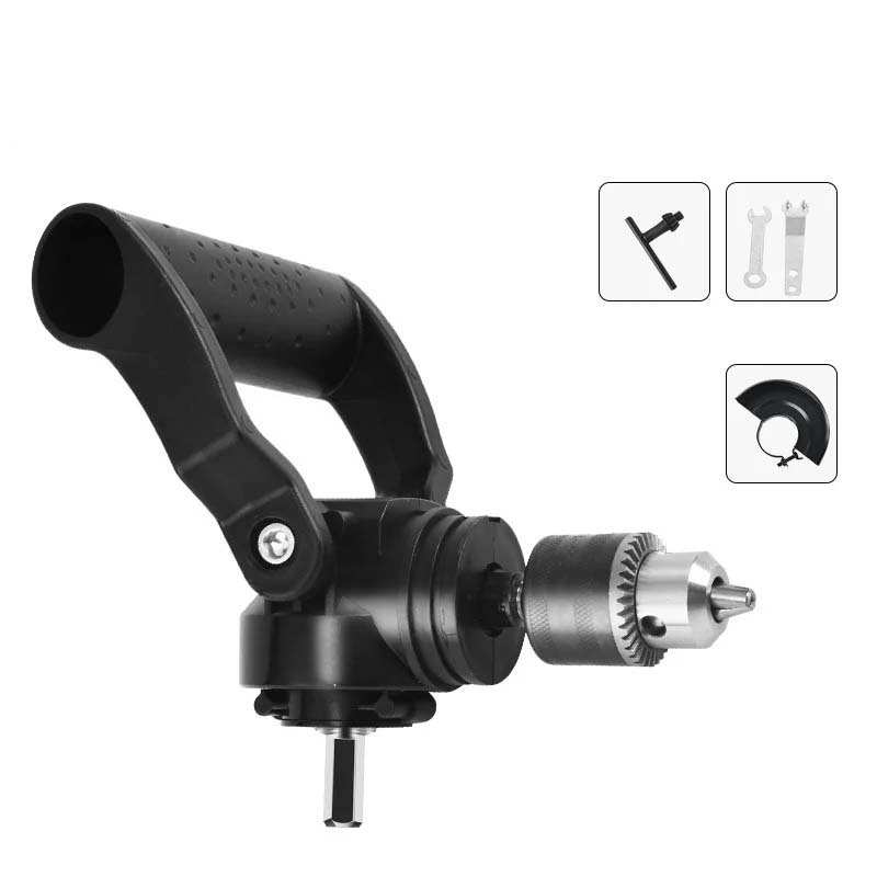 Right angle drill chuck