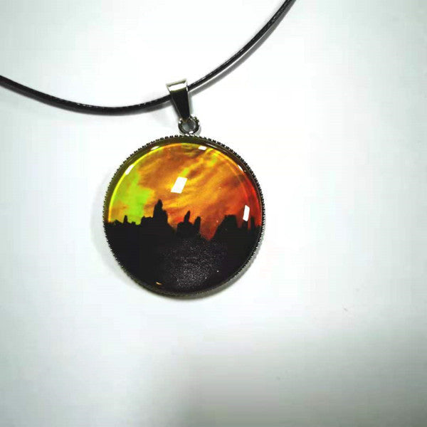 Northern Lights Dream Gemstone Necklace