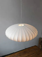 SilkCrown - Silk Pendant Lamp with Crystals
