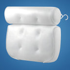 SoakEase Bath Pillow – Neck & Head Support – Non-Slip Cushion – Enhances Relaxation – Fits All Bathtubs – Soft & Comfortable