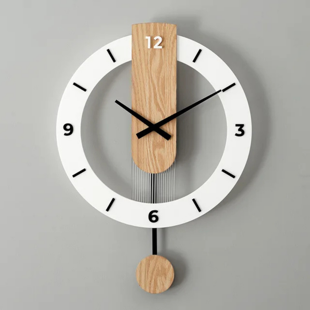 Elegant Large Clock for Living Room