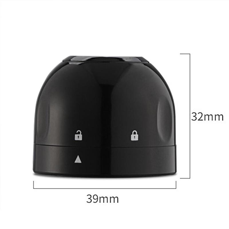 Reusable leak-proof silicone sealing cap for champagne and wine bottles