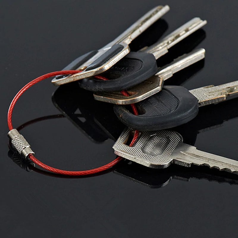 Creative Colors Steel Wire Lock, 20 pieces