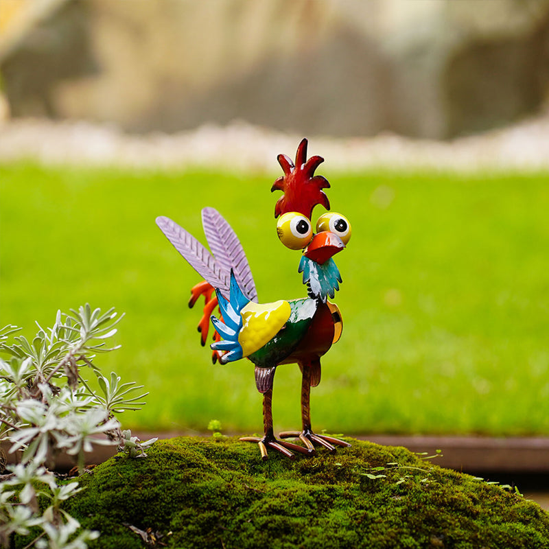 Funny Garden Chicken Statue