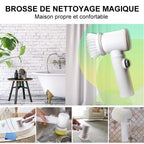 Multifunctional electric cleaning brush