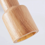 Scandinavian Modern LED Pendant Lamp of Wood