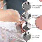 NATURALLY SOFT NON-SLIP SHOULDER PADS