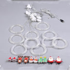 Christmas Curtain String Lights