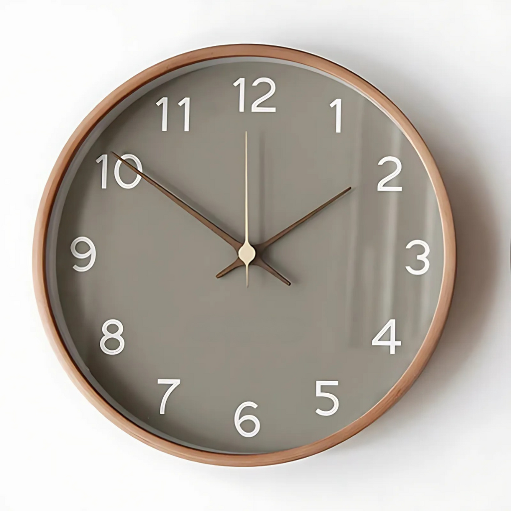 Modern Wooden Wall Clock
