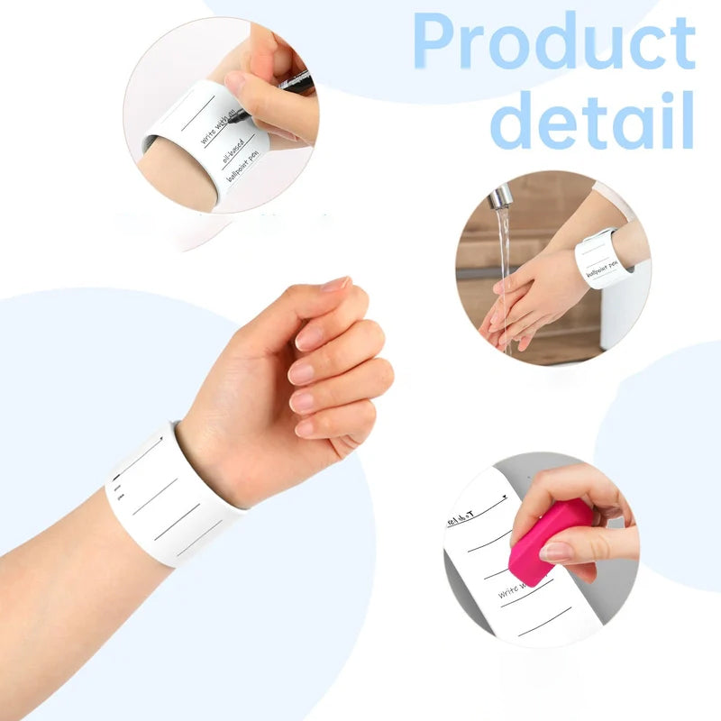 Reusable Silicone Memo Bracelet
