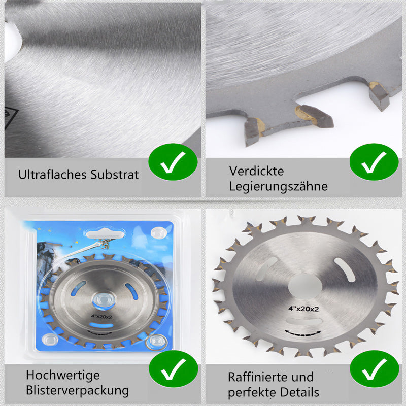 Ultrap thin cutting disc made of alloy