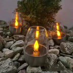 CandelaSoleil – Elegant Solar Lantern for Garden and Terrace