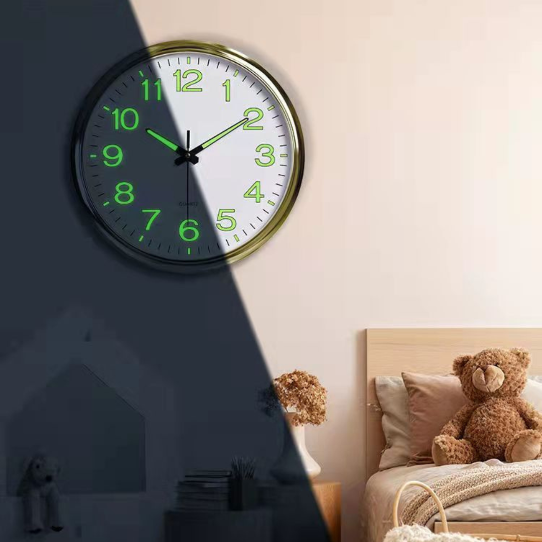 Glowing Wall Clock Large