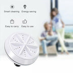 Ultrasonic Portable Dishwasher And Laundry Piece