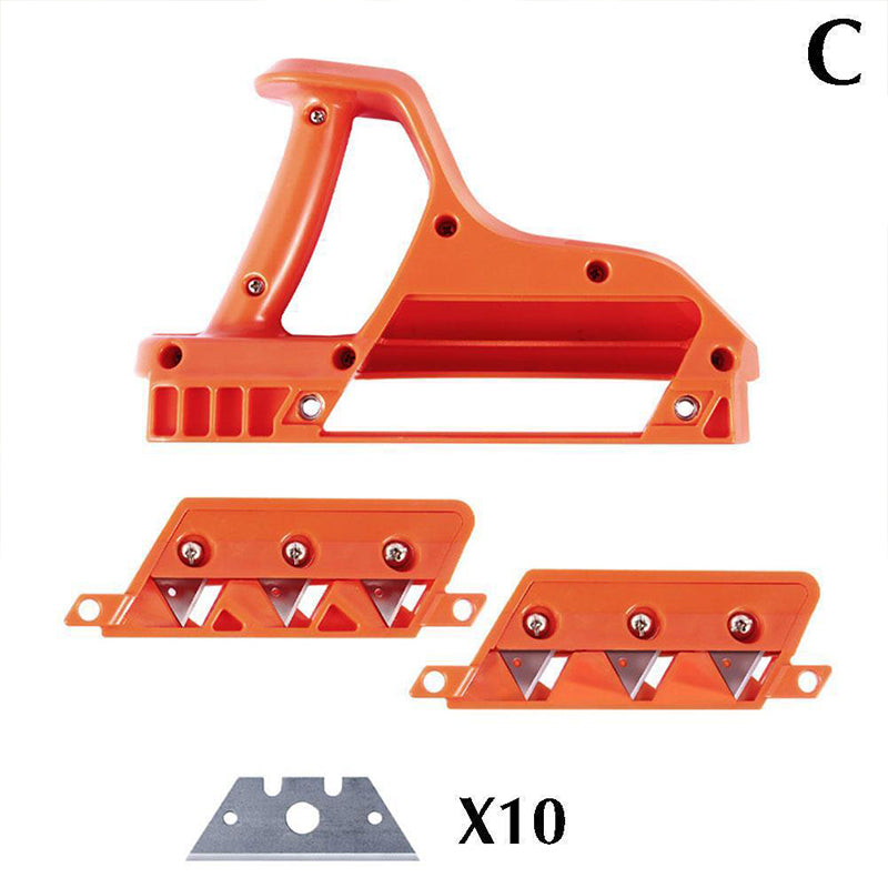 Hand planer drywall cutter
