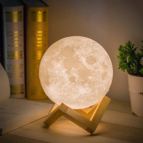 Moon lamp - Lunar - Rechargeable - Touch control