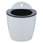 Self-watering hanging plant pot – Modern flower pot for wall mounting