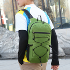 Useful foldable backpack