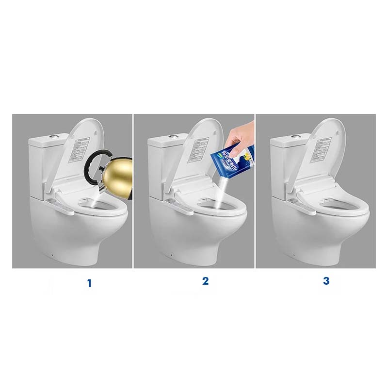 Powerful Decolorizer and Limescale Remover for Toilet Bowls