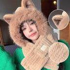 Sweet Fox Ears 2-in-1 Hat and Scarf
