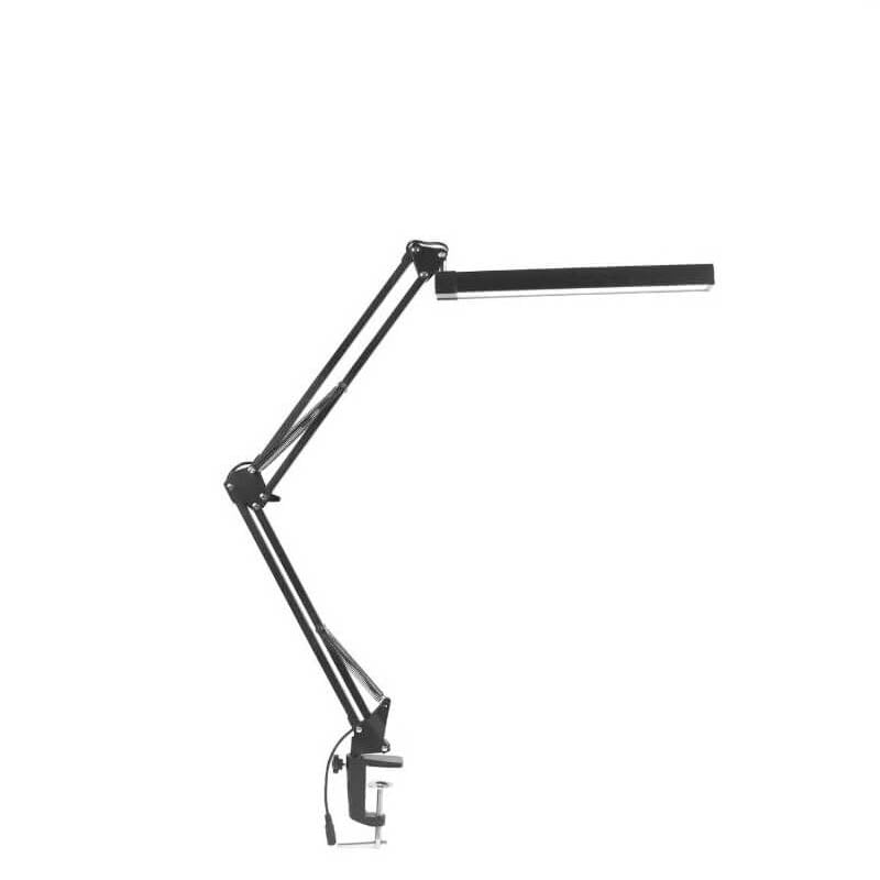 LED Foldable Long Arm Clip Eye Protection USB Reading Table Lamp