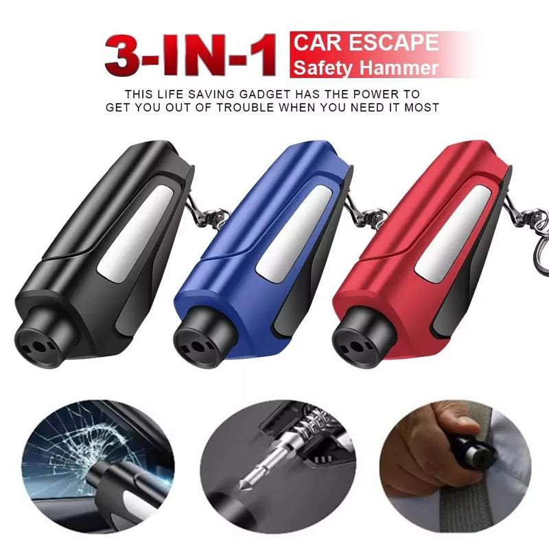 Improved 3 in 1 Car Window Breaker
