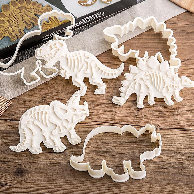 Dinosaur Cookie Cutters (Set of 3)