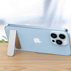 Portable foldable phone holder