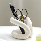 Nordic Knot Ceramic Holder