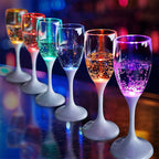 LED Lighted Champagne Glass