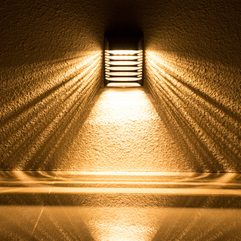 Solar LED Garden Wall Light – Solar-powered outdoor lighting for patio and garden