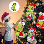 Green Christmas Stockings Christmas Decorations