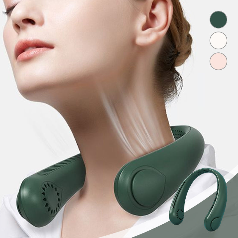 Portable neck fan