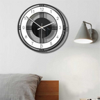 Large Wall Clock Black | Modern Wall Design