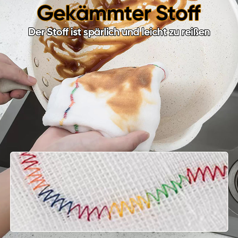Rainbow Color Dish Cloth