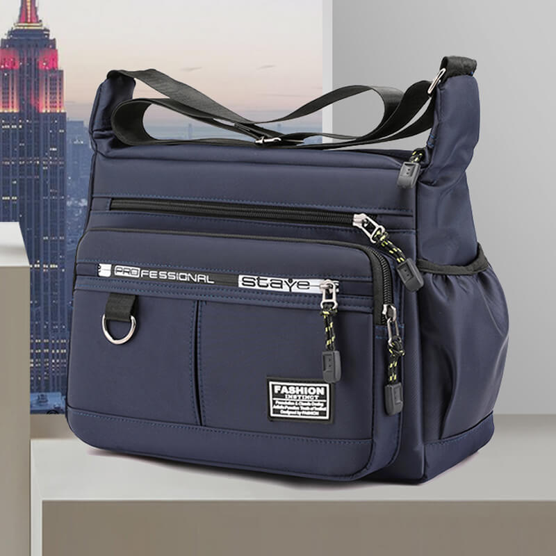 Light waterproof shoulder bag with large capacity