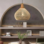 Rattan Boho Pendant Lamp