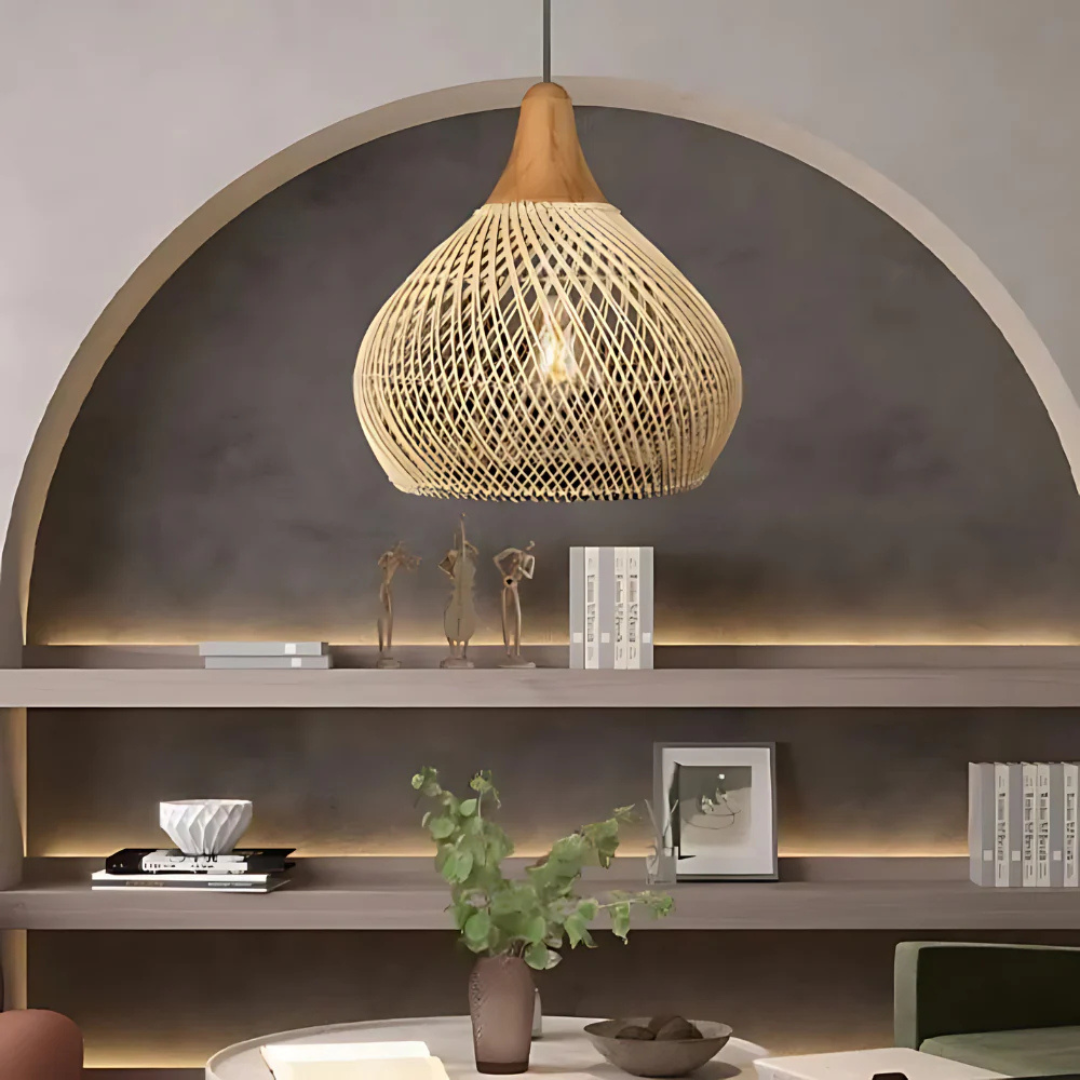 Rattan Boho Pendant Lamp