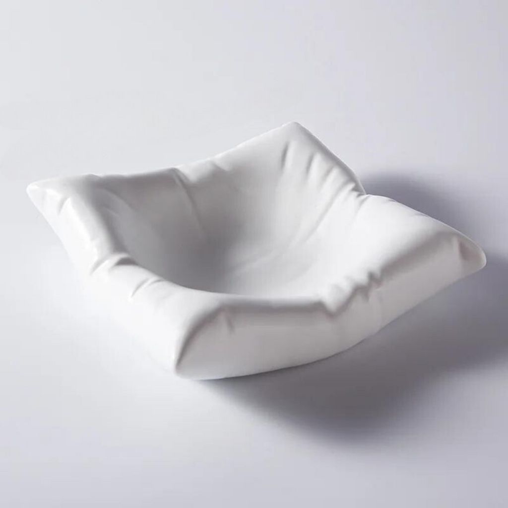 Ceramic Imitation Cushion Plate