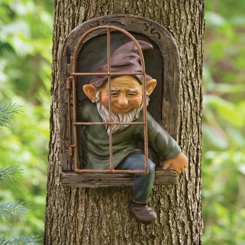 Garden decor gnome figure