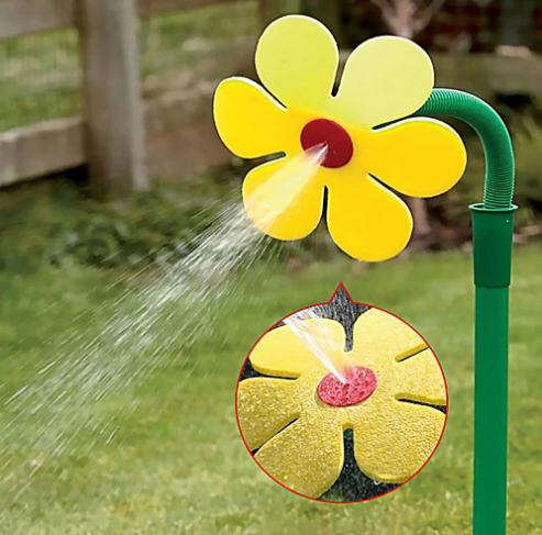 Dancing Daisy Sprinkler – Fun Lawn Sprinkler for Garden and Pets