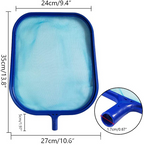 Pool cleaning set with telescopic pole – net filter and accessories for pool care