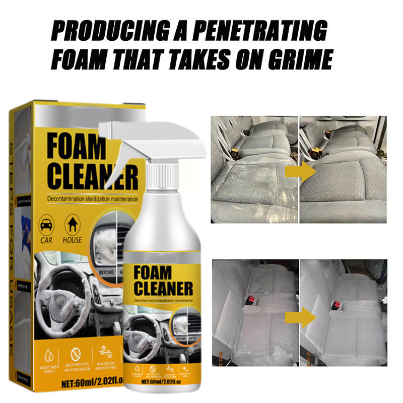 Multi-purpose foam cleaner