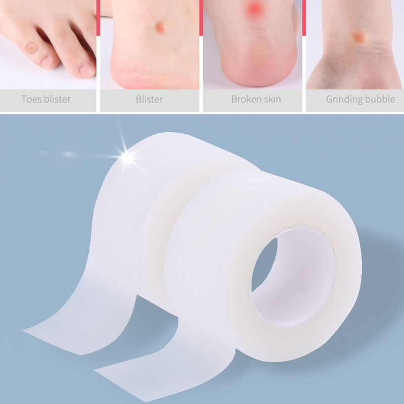 Invisible breathable protective heel pads, 1 roll, 5M