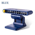 Mini Rechargeable Clip-on Fan for Computer Monitor, with Phone Holder, Adjustable Angle & Wind, for Home & Office