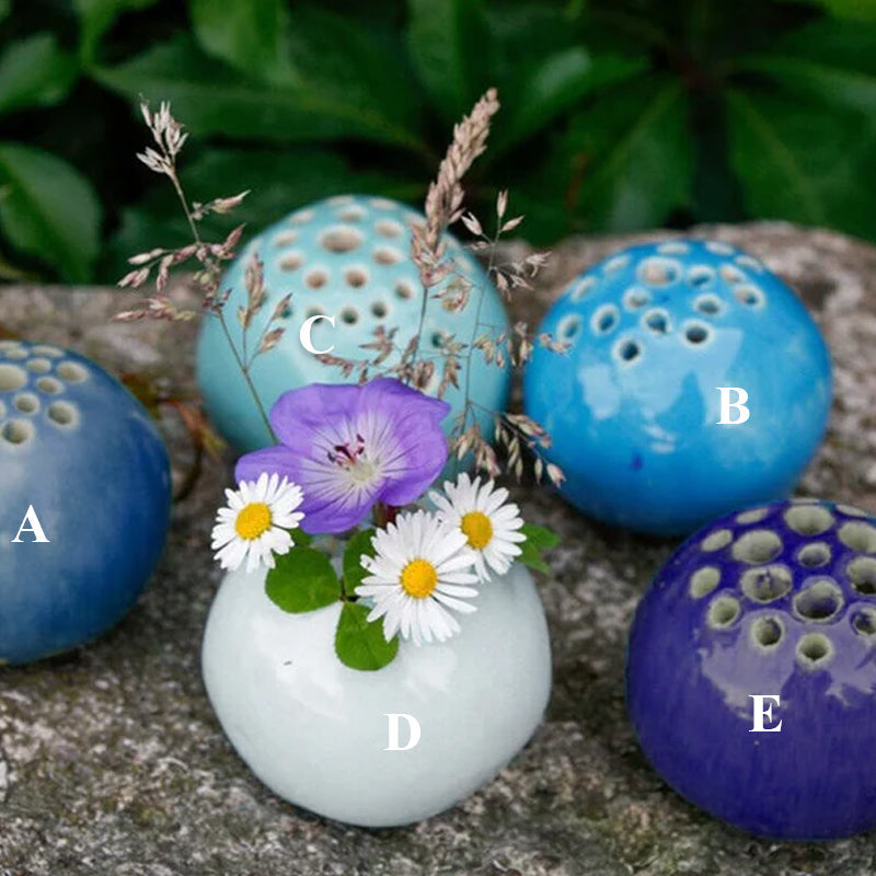 Handmade Vase Flower Stone Table Decoration