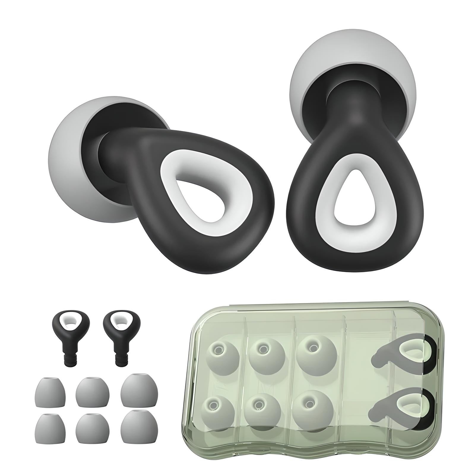 Professional Noise-Cancelling Earplugs for Airplane and Train