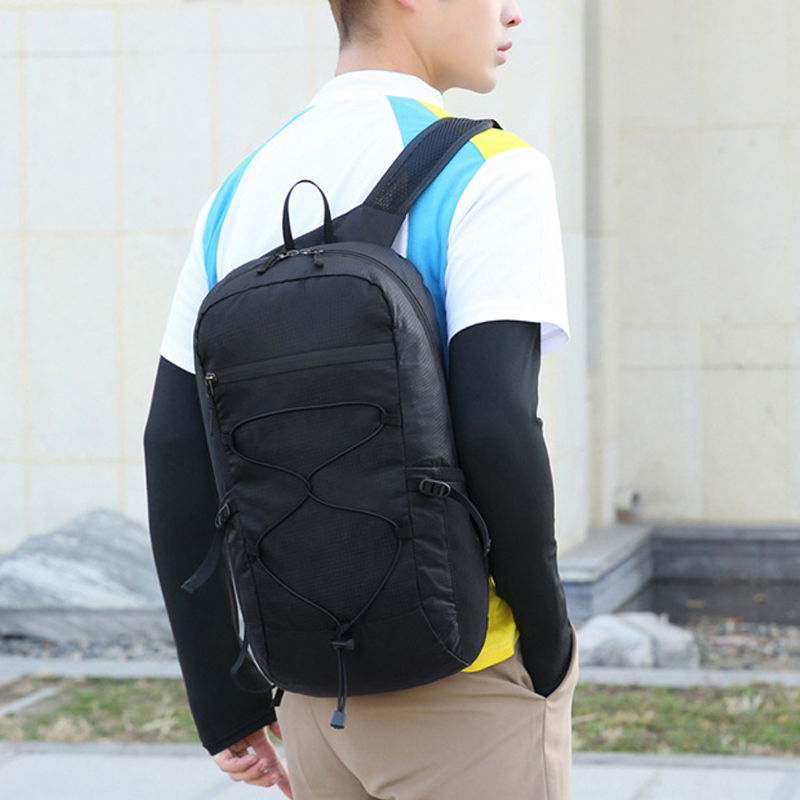 Useful foldable backpack