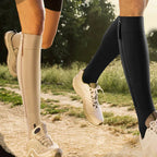 Elastic Compression Socks with Zipper