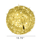 Tangled Ball LED Outdoor Waterproof Decorative Garden Hanging Light